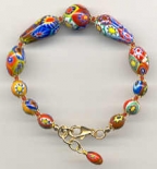 "Fine" Millefiori Teardrops, Rounds & Ovals